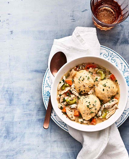 Slow-Cooker Turkey And Dumplings Soup