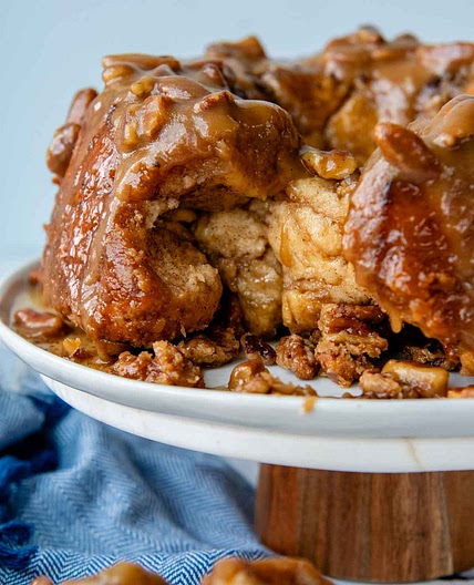 Gooey Gluten-Free Monkey Bread with Caramel Sauce