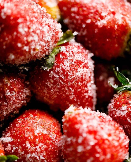 Drunken Strawberries (Champagne)