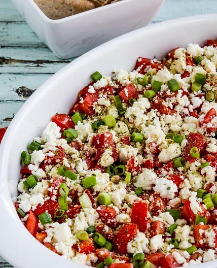 Greek Dip with Tomatoes and Feta