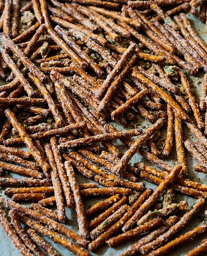 Homemade Dot's Pretzels