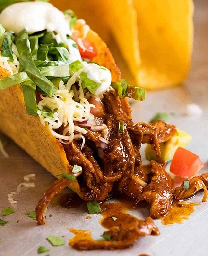 Quick Chicken Tacos - WITH sauce!