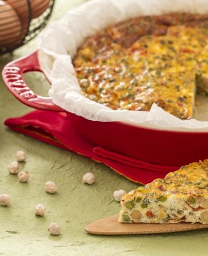 Frittata al forno ai ceci