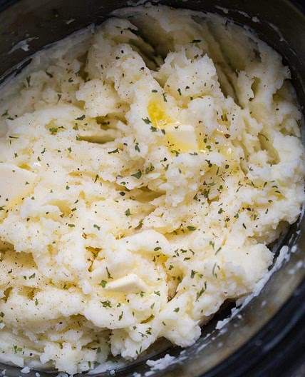 Crockpot Mashed Potatoes