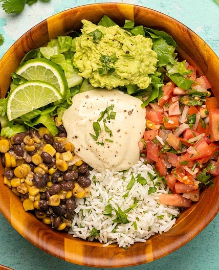 Vegan Burrito Bowls