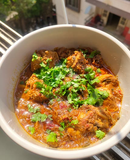 Andhra-style Kodi Chicken