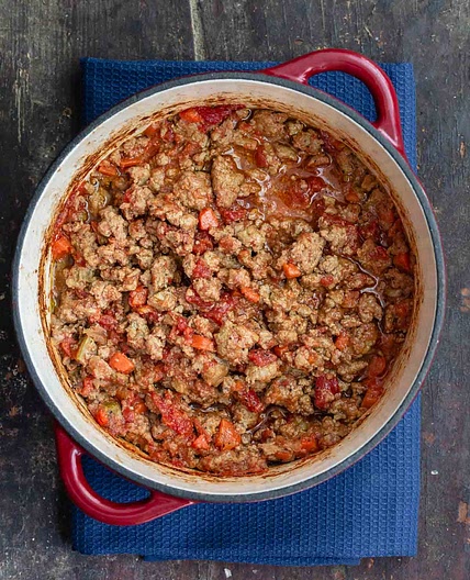 BEST Turkey Bolognese Sauce (Shortcut Included)