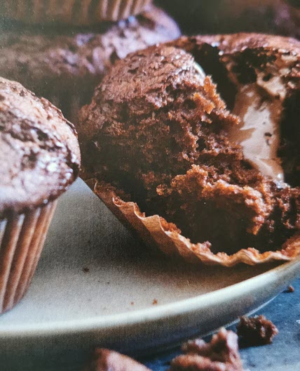 Muffins chocolat au cœur fondant