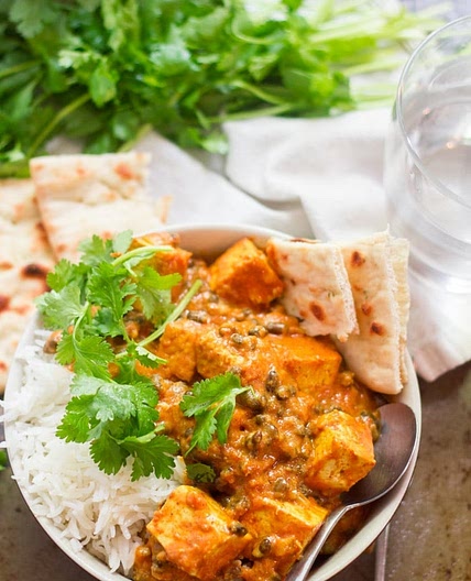 Indian Butter Tofu & Lentils
