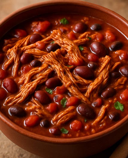 Smoked Pulled Pork Chili