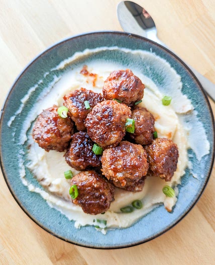 Easy BBQ Pork Meatballs