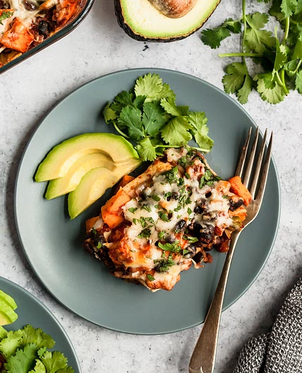 Sweet Potato Black Bean Casserole