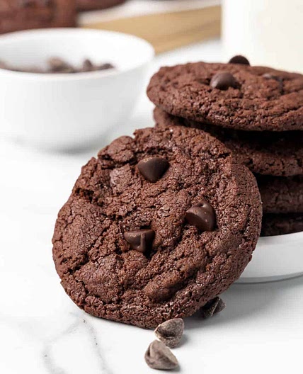 Chocolate Chocolate Chip Cookies