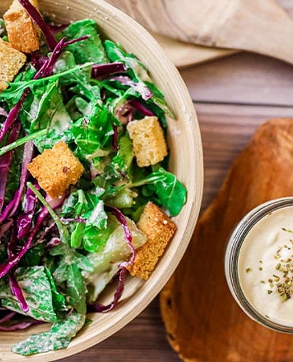 Vegan Caesar Salad