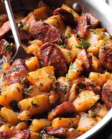 Goulash with Smoked Sausage