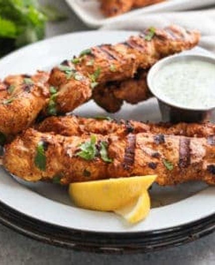 Chicken Tikka Masala Skewers