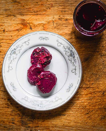 Pickled Beets Recipe (Refrigerator and Canning Version)