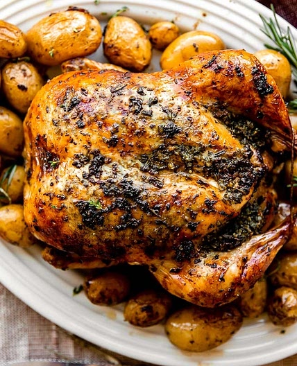 Thanksgiving Chicken & Gravy (Serves 4)