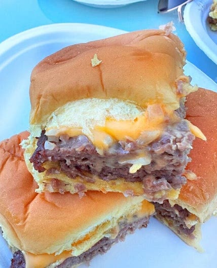 Homemade White Castle Sliders