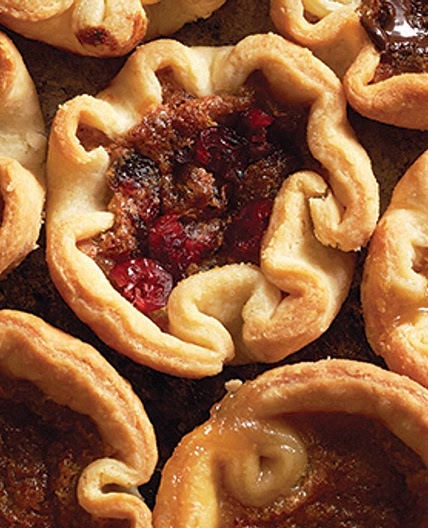 Tartes au sirop d’érable, au beurre de noisette et aux noix de pécan