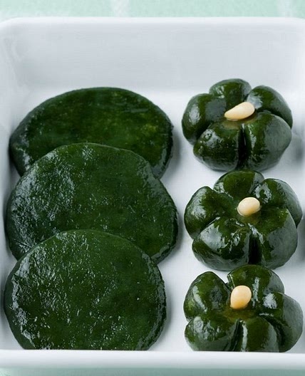 쑥갠떡 만드는 법