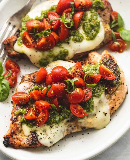 Grilled Chicken Margherita