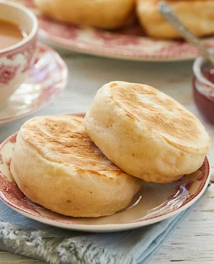 Homemade Sourdough English Muffins Recipe