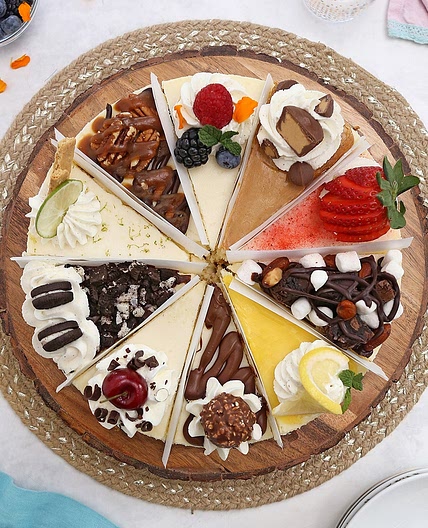 10-Flavor Cheesecake Sampler