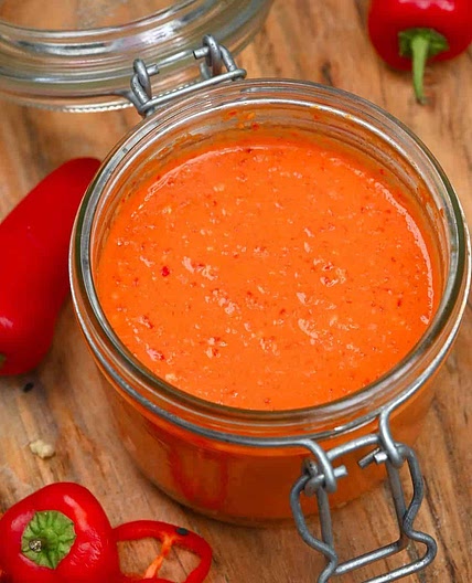 Simple Homemade Chili Sauce (Red Chili Sauce)