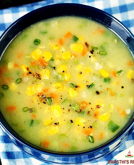 Sweet Corn Soup Recipe