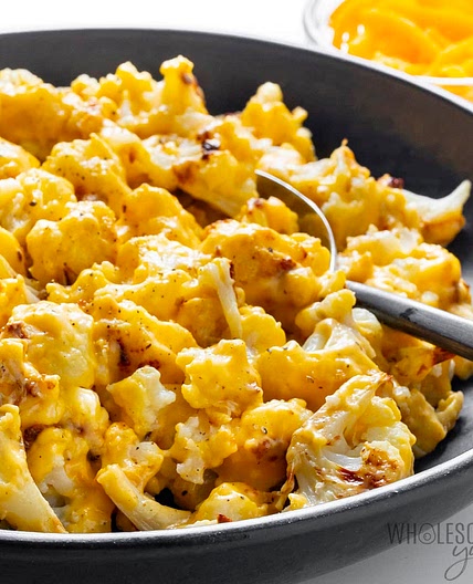Cauliflower Mac and Cheese (6 Ingredients)