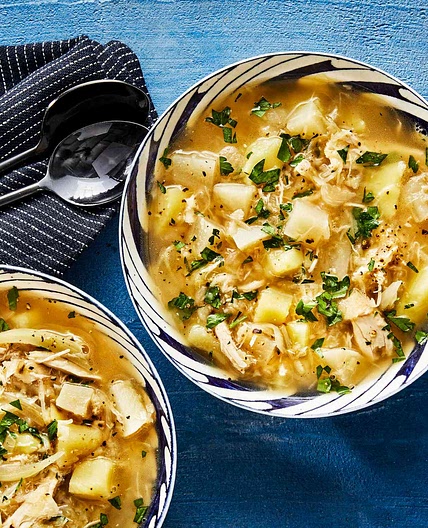 One-Pot Chicken & Cabbage Soup