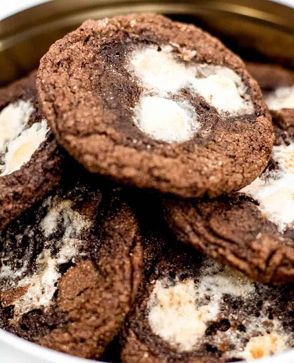 Hot Chocolate Cookies