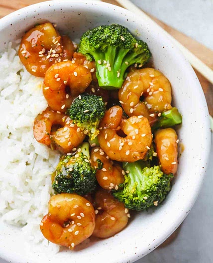 Instant Pot Shrimp and Broccoli