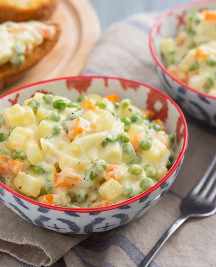 Insalata russa (Italian-style coleslaw)