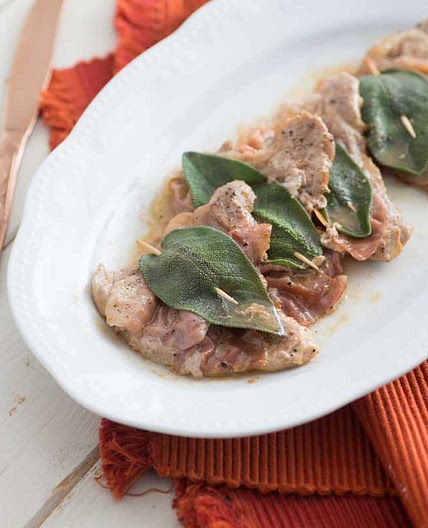 Saltimbocca alla Romana (Roman-style veal cutlets)