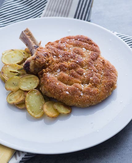 Veal Milanese (Breaded veal cutlet)