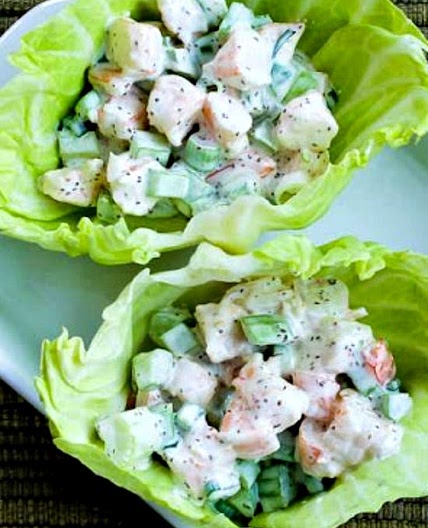 Shrimp Salad Wraps