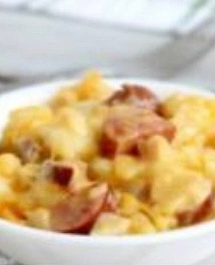 Slow Cooker Sausage and Potato Casserole