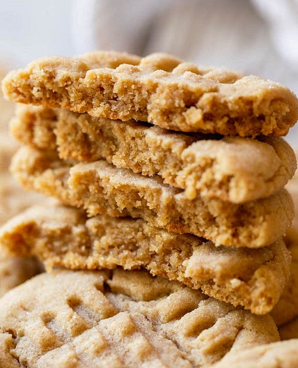 Soft Peanut Butter Cookies