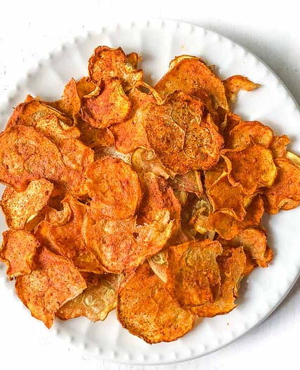 Nacho Keto Zucchini Chips