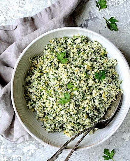 Cauliflower Artichoke Tabbouleh
