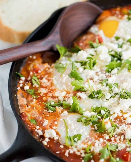 Shakshuka with Feta