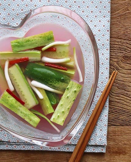 오이비트물김치