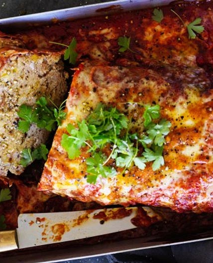 Parmigiana meatloaf