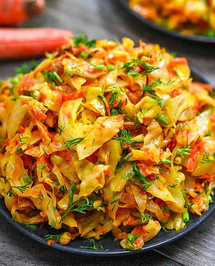 Simple Sautéed Cabbage