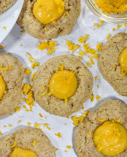 Orange Thumbprint Cookies