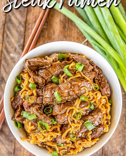 Spicy Steak Ramen Noodles