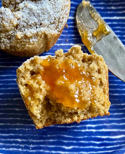 Healthier Orange Almond Flour Muffins