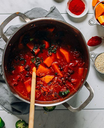 1-Pot Butternut Squash Quinoa Chili